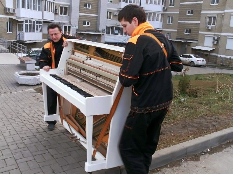 Перевозка пианино и рояля в Большой Камне — цена от 811 руб., грузчики, упаковка — Мастер24